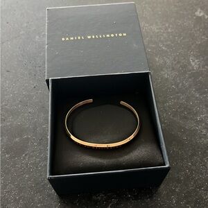 Daniel Wellington Gold-Tone Cuff Bracelet
